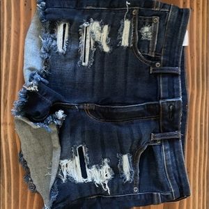jean shorts